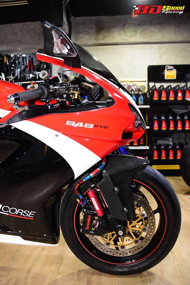 Ducati sport 848 evo corse huyền thoại cực chất với dàn trang bị cao cấp - 6