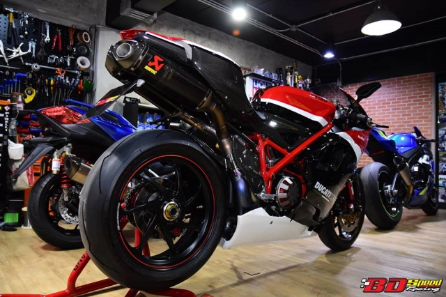 Ducati sport 848 evo corse huyền thoại cực chất với dàn trang bị cao cấp - 10