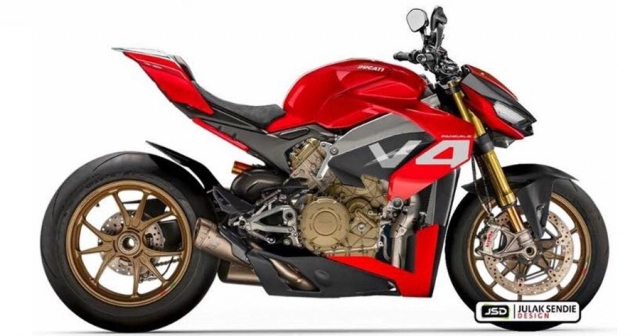 Ducati streetfighter v4 lộ diện thử nghiệm trước khi ra mắt vào cuối năm 2019 - 3