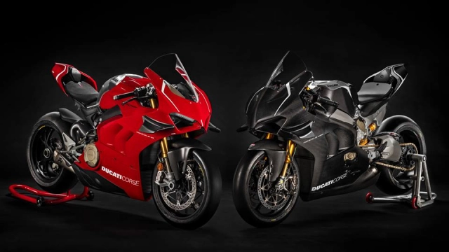 Ducati v4r panigale 2019 ra mắt với bộ cánh carbon đặc trưng mới - 1