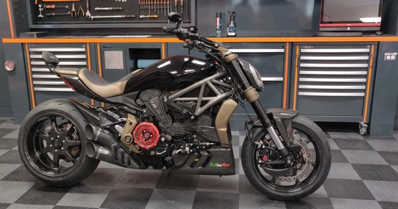 Ducati xdiavel độ - quỷ đen mê hoặc trong diện mạo full option - 11