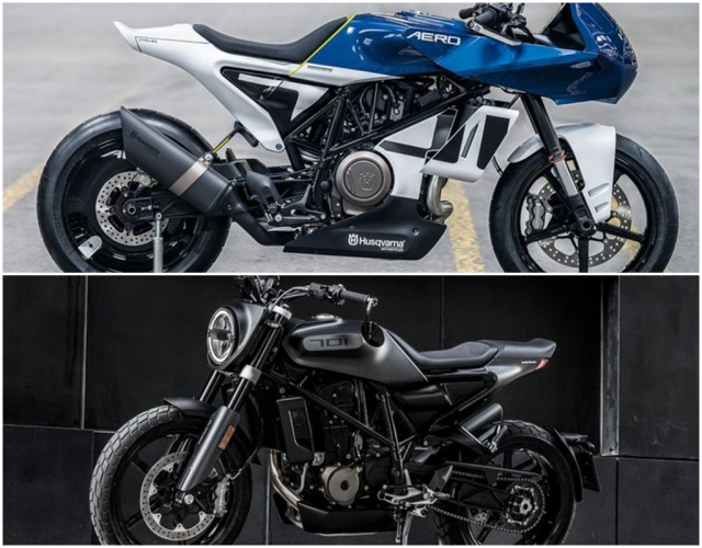 eicma 2018 husqvarna svartpilen 701 vitpilen 701 aero concept mang đậm phong cách cafe racer - 1