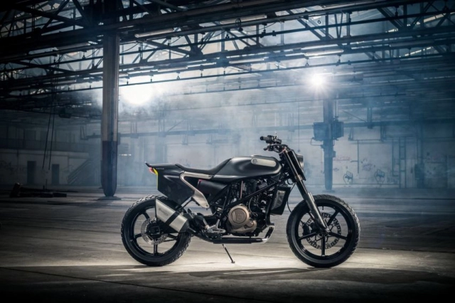 eicma 2018 husqvarna svartpilen 701 vitpilen 701 aero concept mang đậm phong cách cafe racer - 4