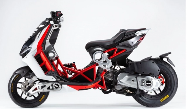 eicma 2018 itajet dragster scooter 2019 nổi bật với thiết kế táo bạo đậm chất khí động học - 3