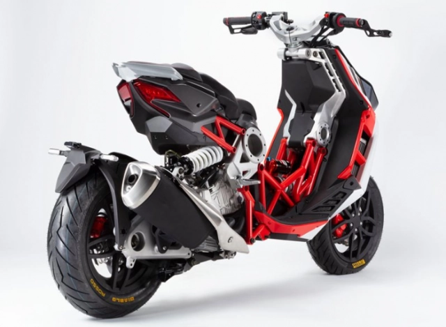 eicma 2018 itajet dragster scooter 2019 nổi bật với thiết kế táo bạo đậm chất khí động học - 7