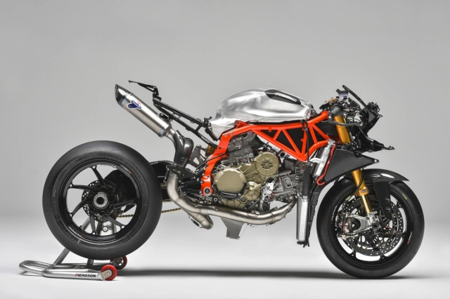 eicma 2018 phiên bản đặc biệt của pieropon x85r dành cho mô hình superbike ducati panigale v-twin - 4