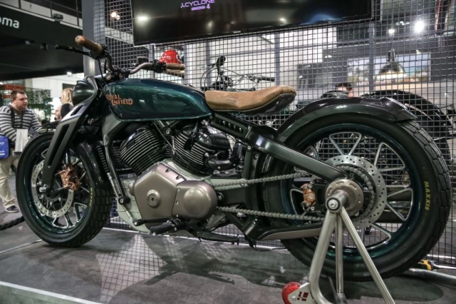 eicma 2018 royal enfield tung ra mẫu kx concept mang thiết kế hơi hướng tương lai - 5