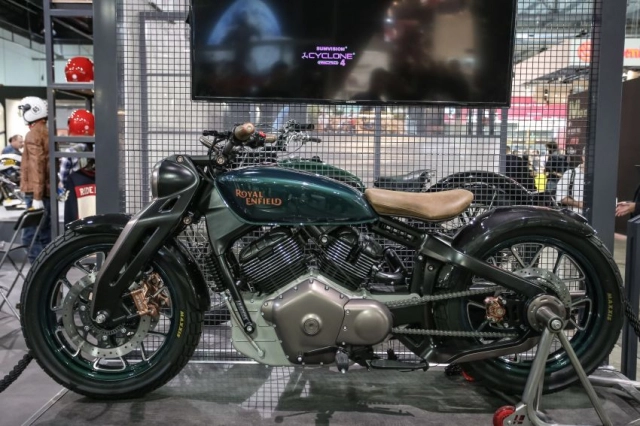 eicma 2018 royal enfield tung ra mẫu kx concept mang thiết kế hơi hướng tương lai - 6