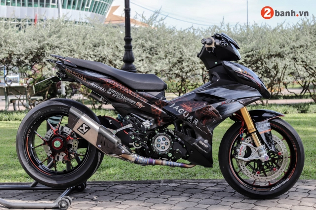 Exciter 150 2019 đô siêu phâm bao đen jaguar gây thưc tinh lang xe đô vn - 7