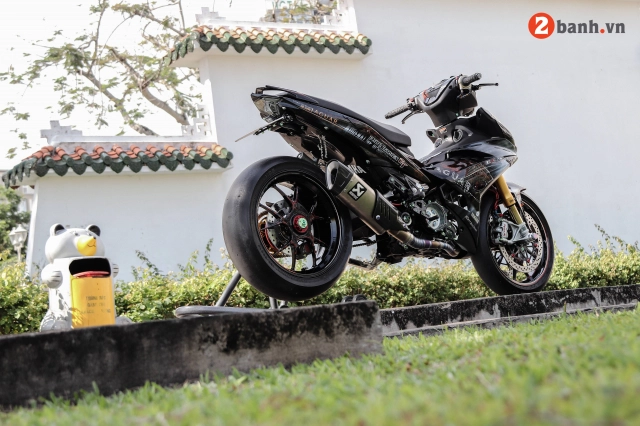 Exciter 150 2019 đô siêu phâm bao đen jaguar gây thưc tinh lang xe đô vn - 38