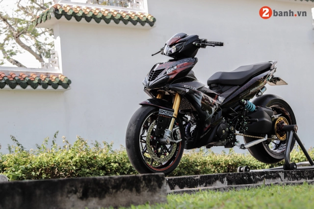 Exciter 150 2019 đô siêu phâm bao đen jaguar gây thưc tinh lang xe đô vn - 40