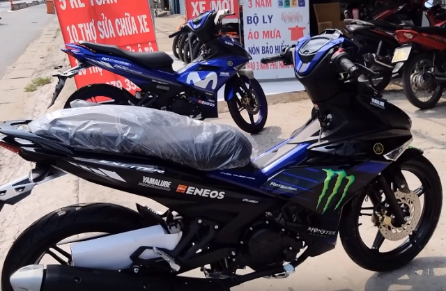 Exciter 150 2019 ra mắt phiên bản monster energy trên đường đua motogp - 6