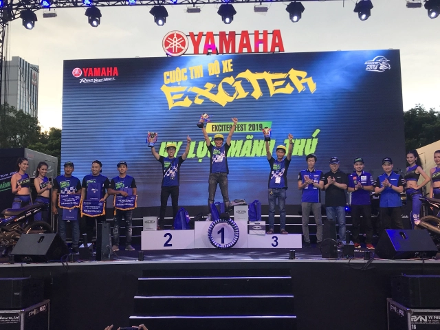 Exciter 150 độ báo trắng chân dung á quân tại exciter fest 2019 - 7