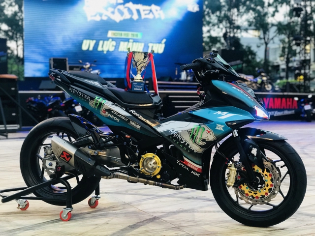 Exciter 150 độ báo trắng chân dung á quân tại exciter fest 2019 - 8