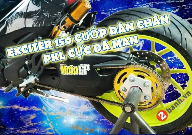 Exciter 150 độ dàn chân cướp từ ducati 848gsx 1000 z1000 - 1