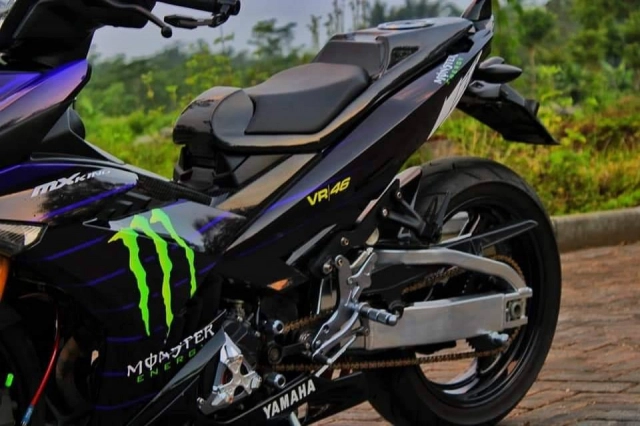 Exciter 150 lột xác với phong cách monster energy cùng dàn chân cbr600 hầm hố - 7