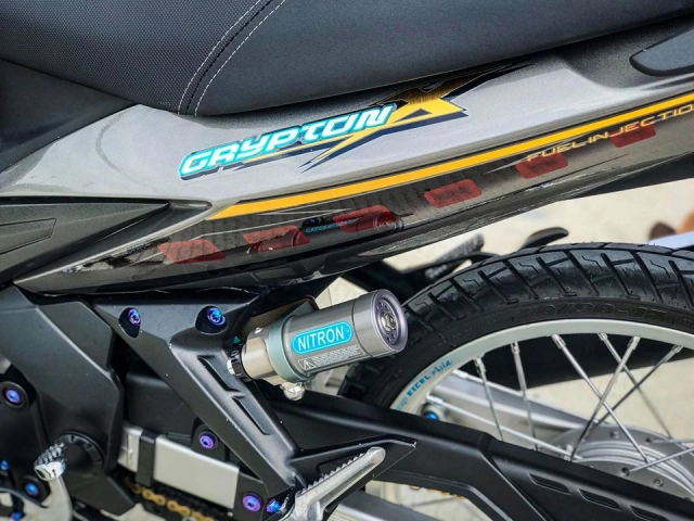 Exciter độ siêu ngầu với phong cách crypton x135 cùng dàn chân trên 30 triệu đồng - 6