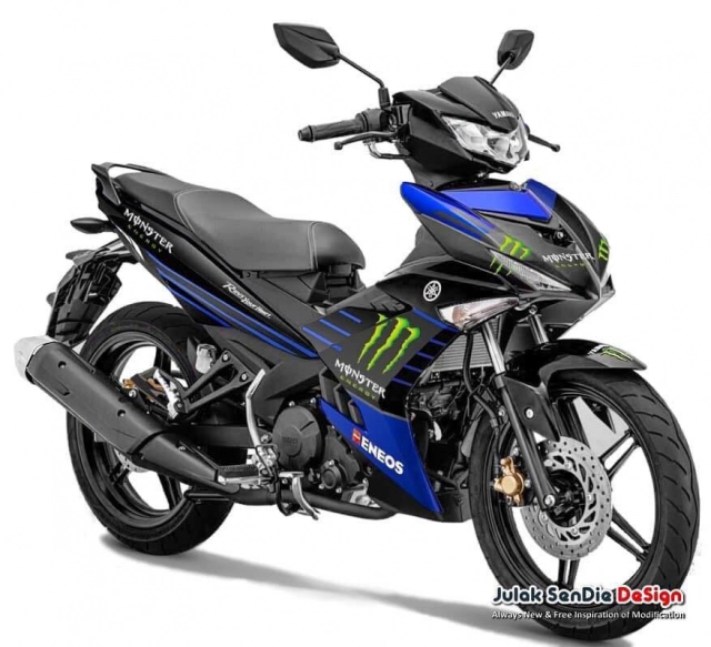 Freego 125 2019 xuất hiện với bộ cánh monster energy tại đại lý - 4