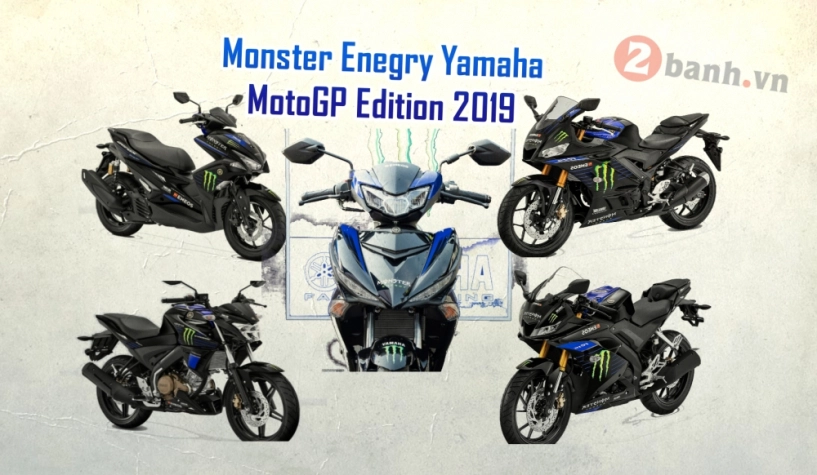 Giá bán 5 mẫu xe phiên bản monster enegry yamaha motogp edition ra mắt tại indo - 1