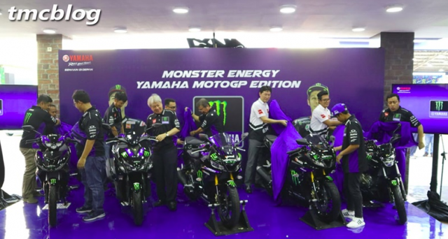 Giá bán 5 mẫu xe phiên bản monster enegry yamaha motogp edition ra mắt tại indo - 2