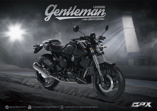 Gpx legend gentleman 200 2019 ra mắt giao diện mới - 1