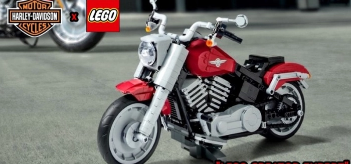 Harley-davidson fat boy ra mắt cùng bộ sưu tập mô hình đồ chơi lego creator expert - 3