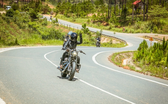 Harley-davidson roadster 1200cc cùng nữ biker yêu kiều vượt hành trình hơn 1000km - 13