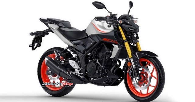 Hình ảnh thiết kế của yamaha mt-03 mới dự kiến ra mắt trong năm nay - 1