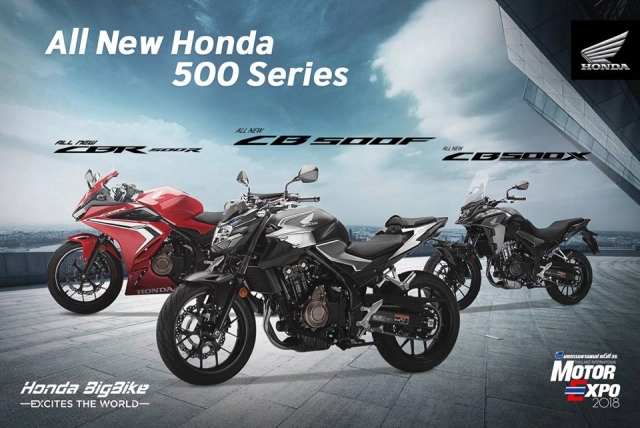 Honda 500 series 2019 chính thức có mặt tại việt nam từ ngày 2802 - 1
