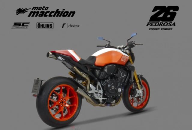 Honda cb1000r - dani pedrosa tribute đặc trưng với bộ giảm shock kiểu rc213v - 4