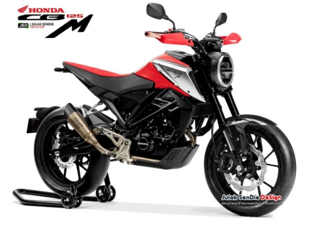 Honda cb125m lộ diện hình ảnh thiết kế hoàn toàn mới - 4