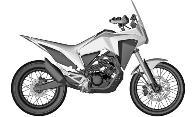 Honda cb150x mới dựa trên cơ sở cb150r lộ diện bảng thiết kế chính - 3