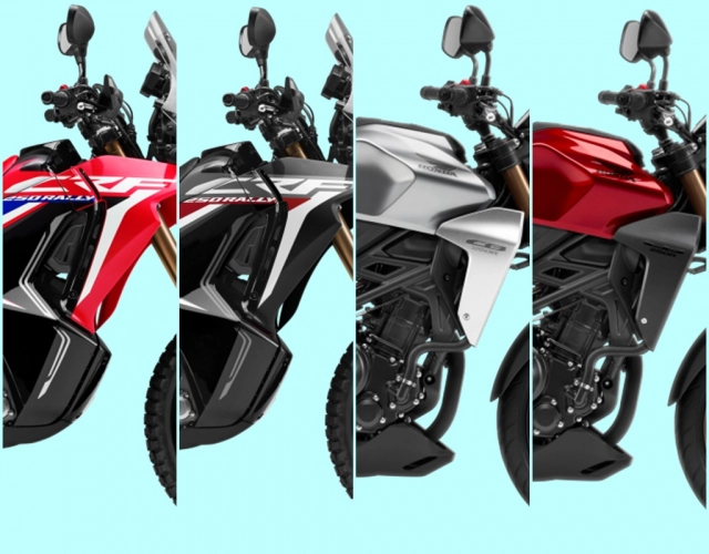 Honda cb250r 2019 và crf250 rally 2019 được cập nhật nhiều màu mới hấp dẫn - 1