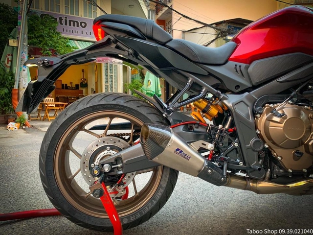 Honda cb650r độ nhẹ theo phong cách chạy phố của biker việt - 13