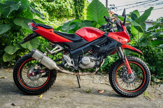 Honda cbr150r độ táo bạo với phong cách off-road - 3