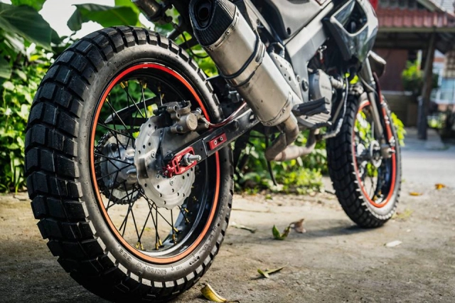 Honda cbr150r độ táo bạo với phong cách off-road - 15