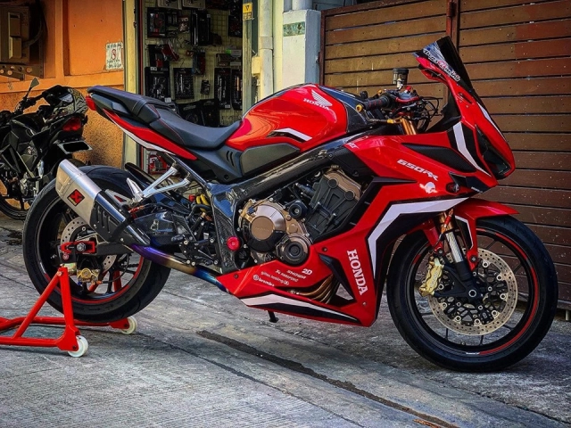 Honda cbr650r độ - bản nâng cấp hoàn thiện với thay đổi stickers độc đáo - 9