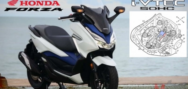 Honda forza300 pcx150 sắp sửa được trang bị van biến thiên v-tec - 1