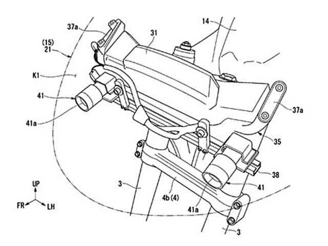 Honda goldwing hé lộ công nghệ stereoscopic camera mới nhất - 4