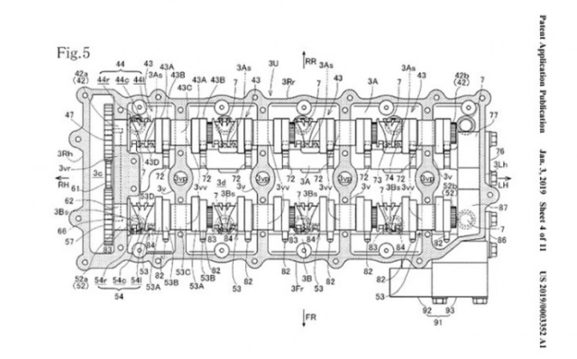 Honda hé lộ bảng thiết kế van biến thiên-vtec mới có được áp dụng cho cbr1000rr mới - 5