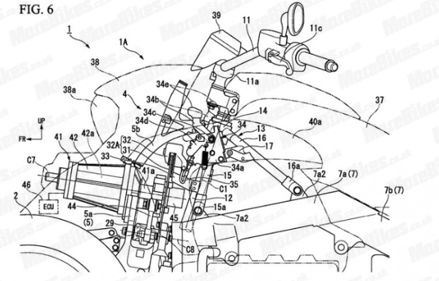 Honda neowing mẫu cruiser 3 bánh rò rĩ hình ảnh thiết kế - 4