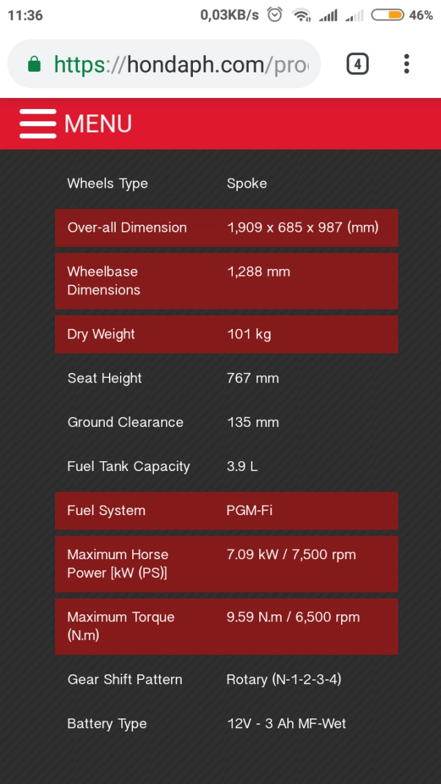 Honda rs125cc từ honda philippines - 18