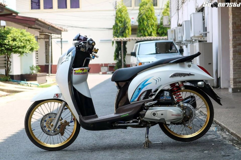 Honda scoopy độ bức phá vẻ đẹp nguyên thủy của biker xứ chùa vàng - 1