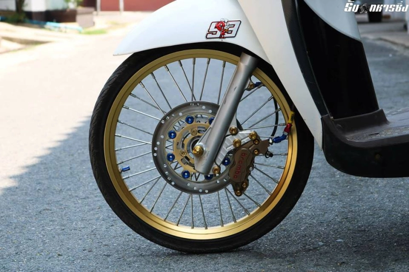 Honda scoopy độ bức phá vẻ đẹp nguyên thủy của biker xứ chùa vàng - 6