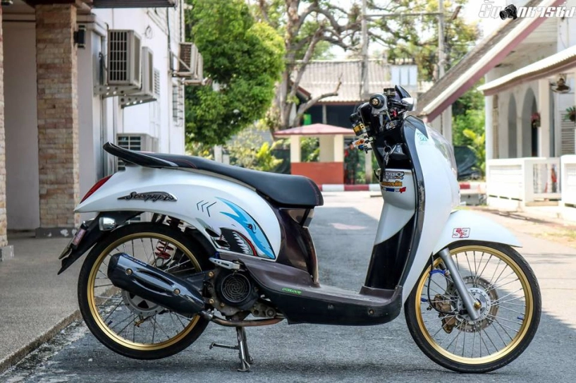 Honda scoopy độ bức phá vẻ đẹp nguyên thủy của biker xứ chùa vàng - 9