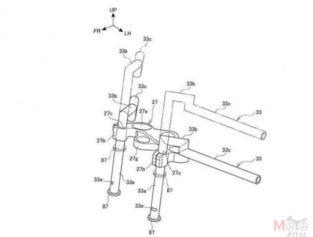 Honda tiết lộ bảng thiết kế mới về cơ chế điều chỉnh ghi-đông lái - 3