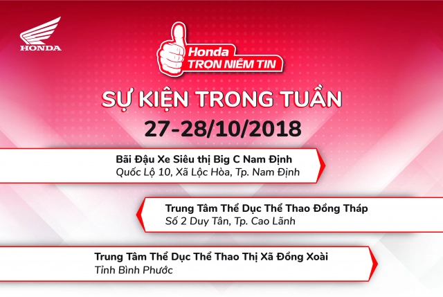 Honda việt nam khởi động chương trình honda - trọn niềm tin 2018 - 6