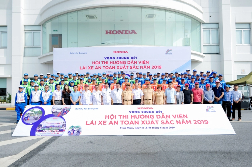 Honda việt nam tổ chức hội thi hướng dẫn viên lái xe an toàn xuất sắc năm 2019 - 1