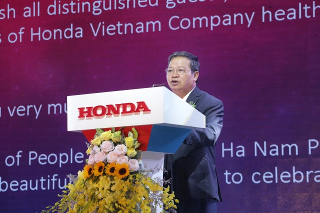 Honda việt nam tổ chức lễ khánh thành dây chuyền số 6 và chào mừng chiếc xe máy thứ 25 triệu - 4