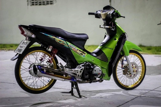 Honda wave 125i khoe cá tính trong bản độ đầy màu sắc đậm chất thailand - 1